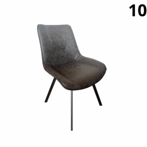 Eetkamerstoel antraciet