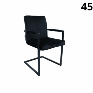 Armstoel zwart