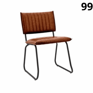 Eetkamerstoel cognac