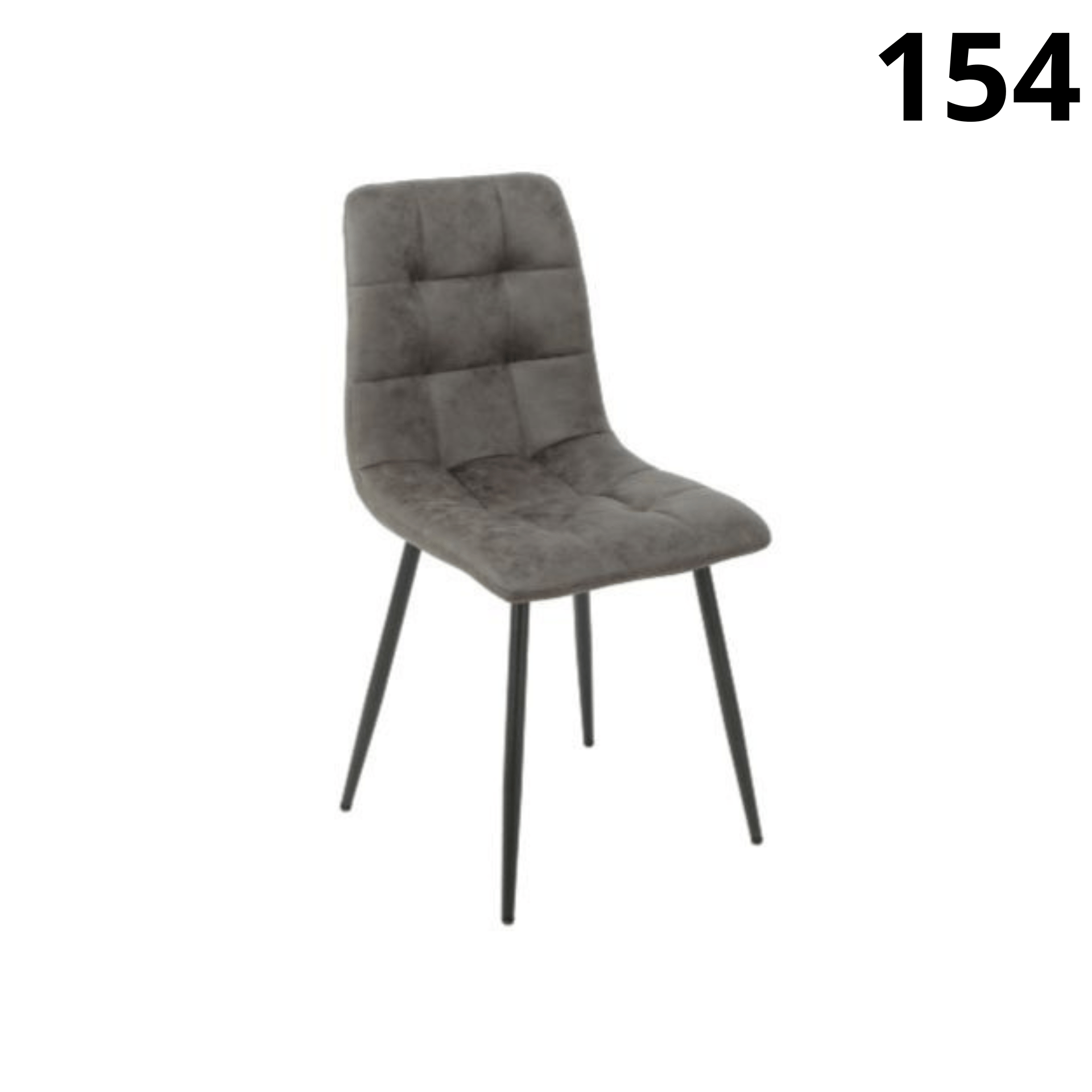 Eetkamerstoel antraciet