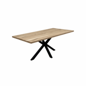 Eiken tafelblad recht