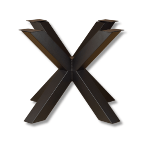 Stalen spinpoot vierkant 120cm