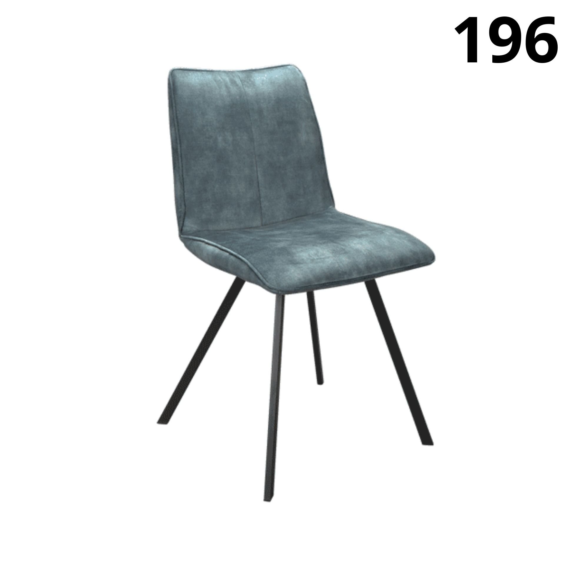Eetkamerstoel aqua