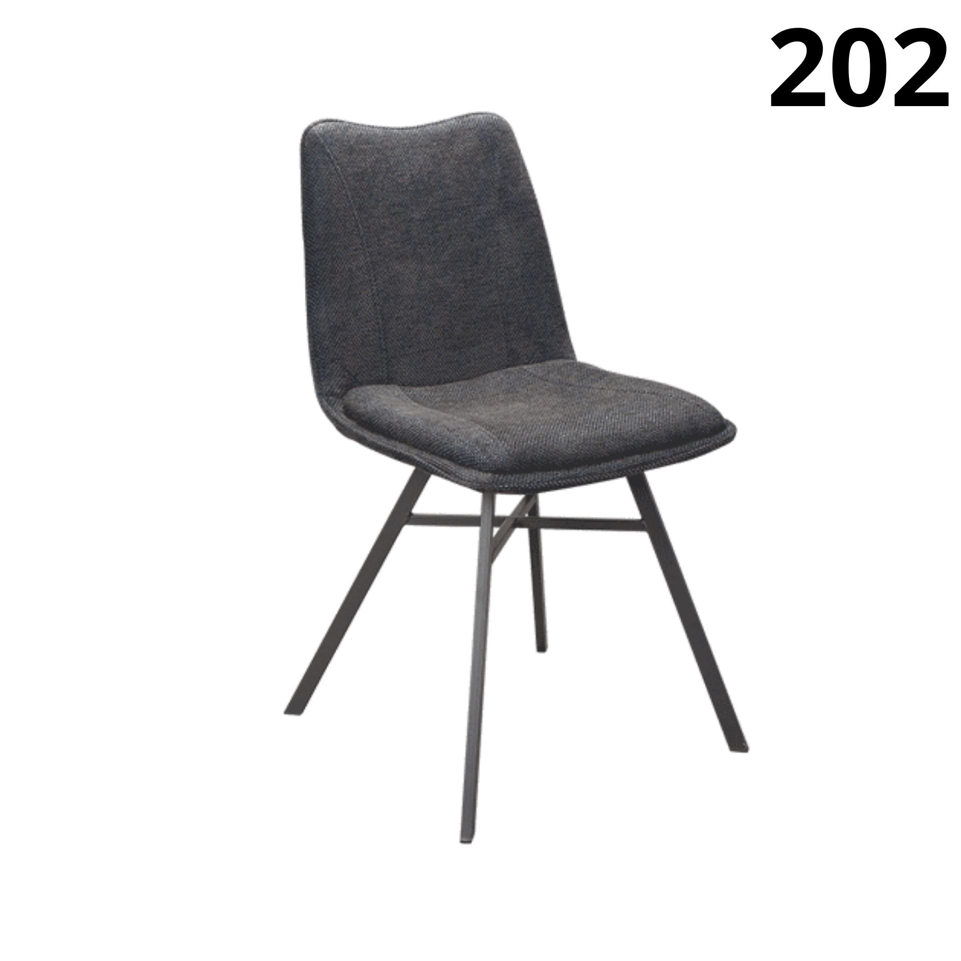 Eetkamerstoel blauw