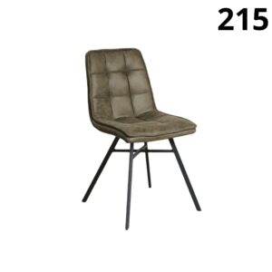 Eetkamerstoel mosgroen