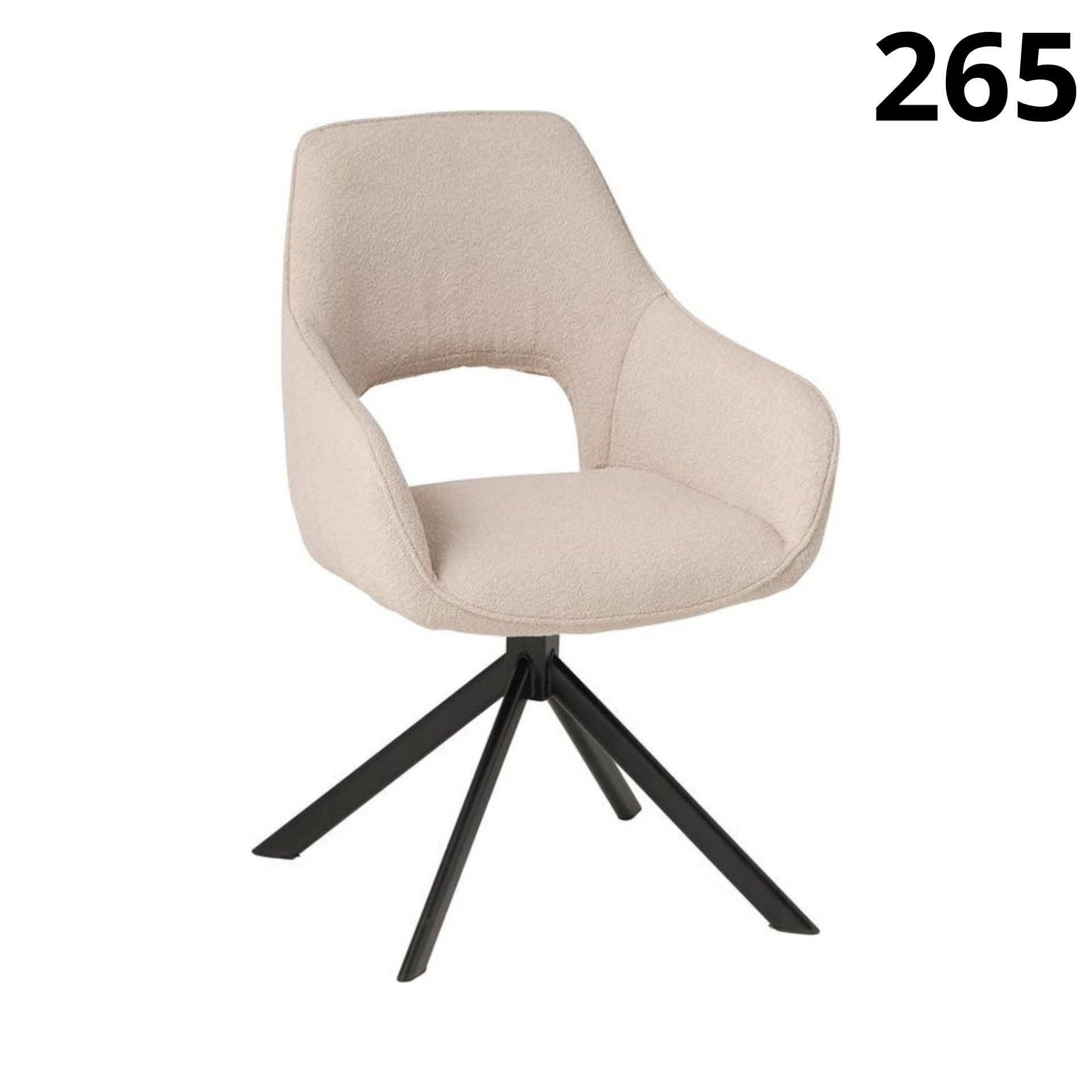 Armstoel beige